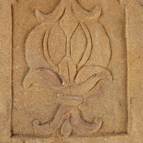 Carved Mughal Stone Panel From Rajasthan - 19th Century