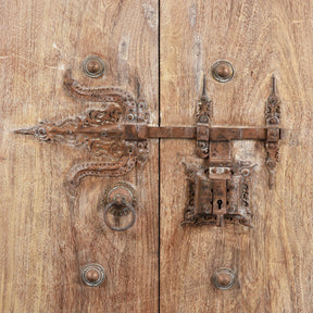 Jackfruit Wood Door From Kerala - 19th Century