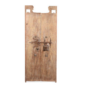 Jackfruit Wood Door From Kerala - 19th Century