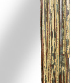 Cream Painted Indian Mirror (153 x 61cm)