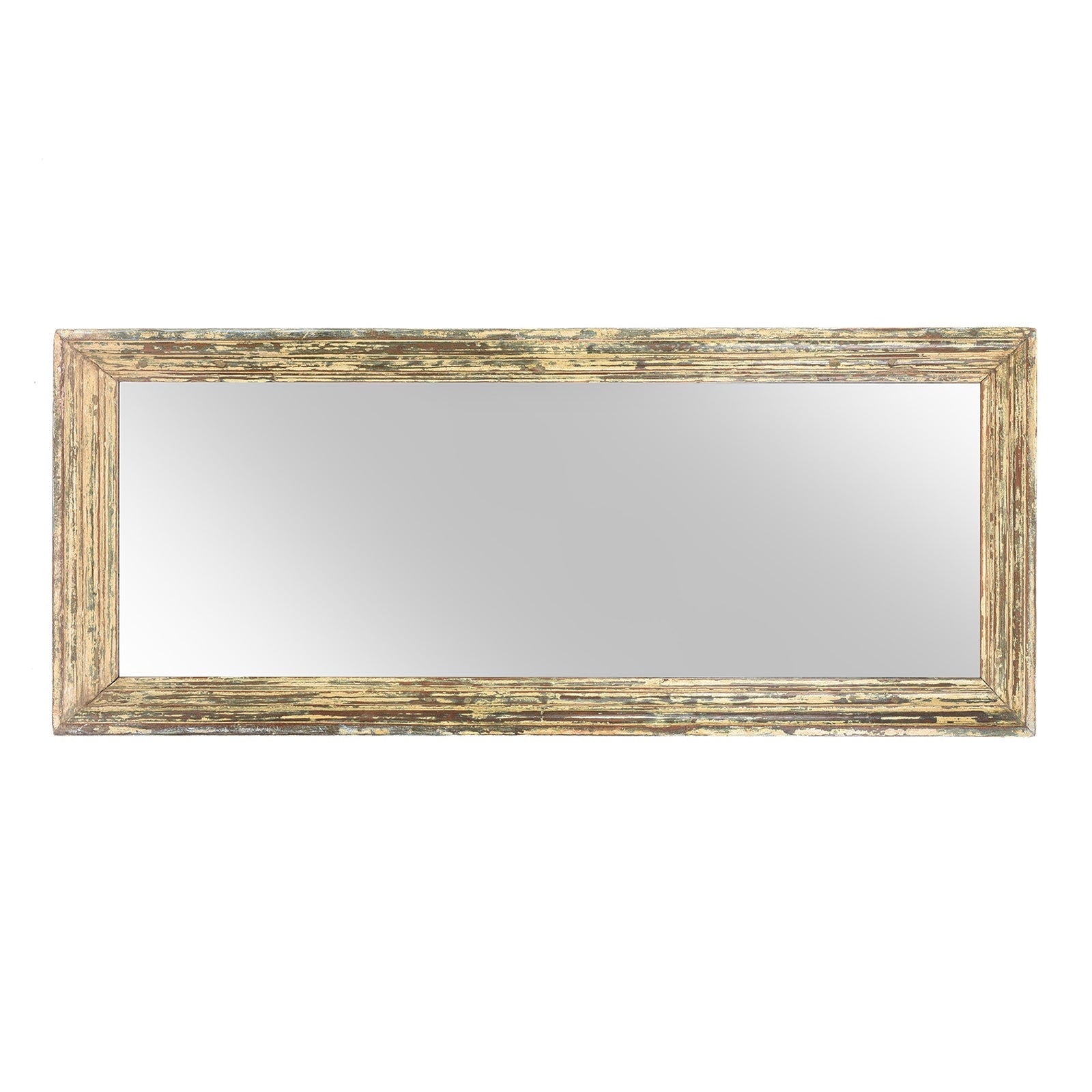 Cream Painted Indian Mirror (153 x 61cm)