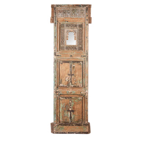 Tiwalia Shrine Panel Mirror From Bikaner - 19th Century