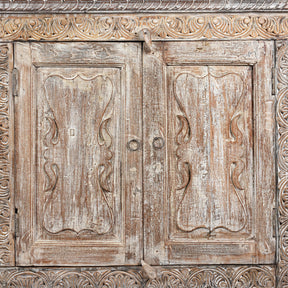 Reclaimed Teak Sideboard With Painted Finish
