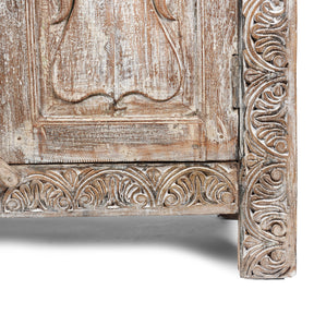 Reclaimed Teak Sideboard With Painted Finish