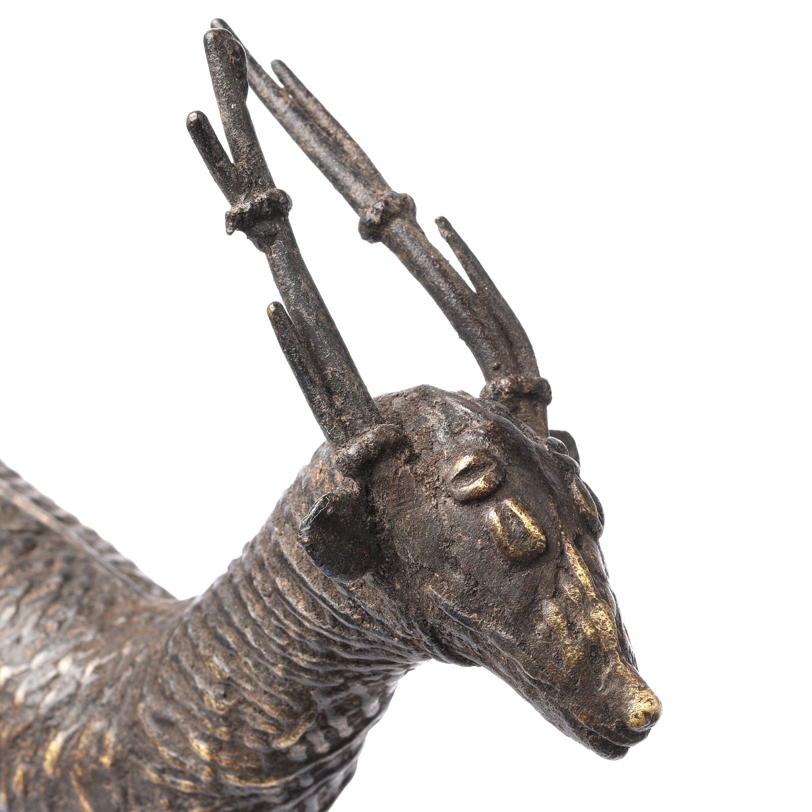 Dhokra Bronze Kondh Deer From Orissa - 19th Century