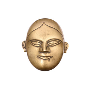 Brass Gauri Head Pandan Box - Ca 1910