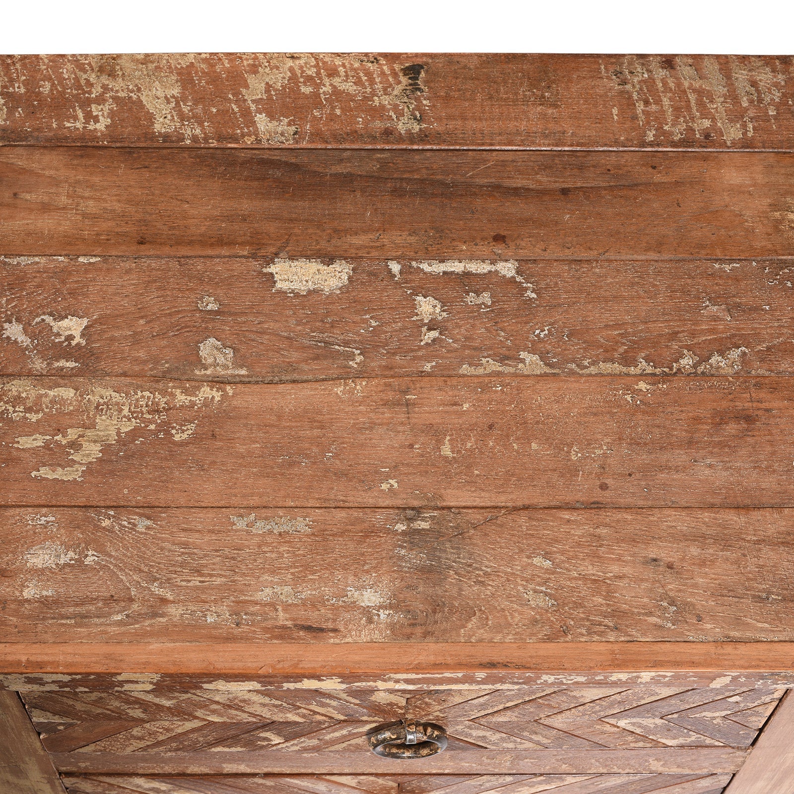 4 Drawer Bedside Cabinet Made From Reclaimed Teak
