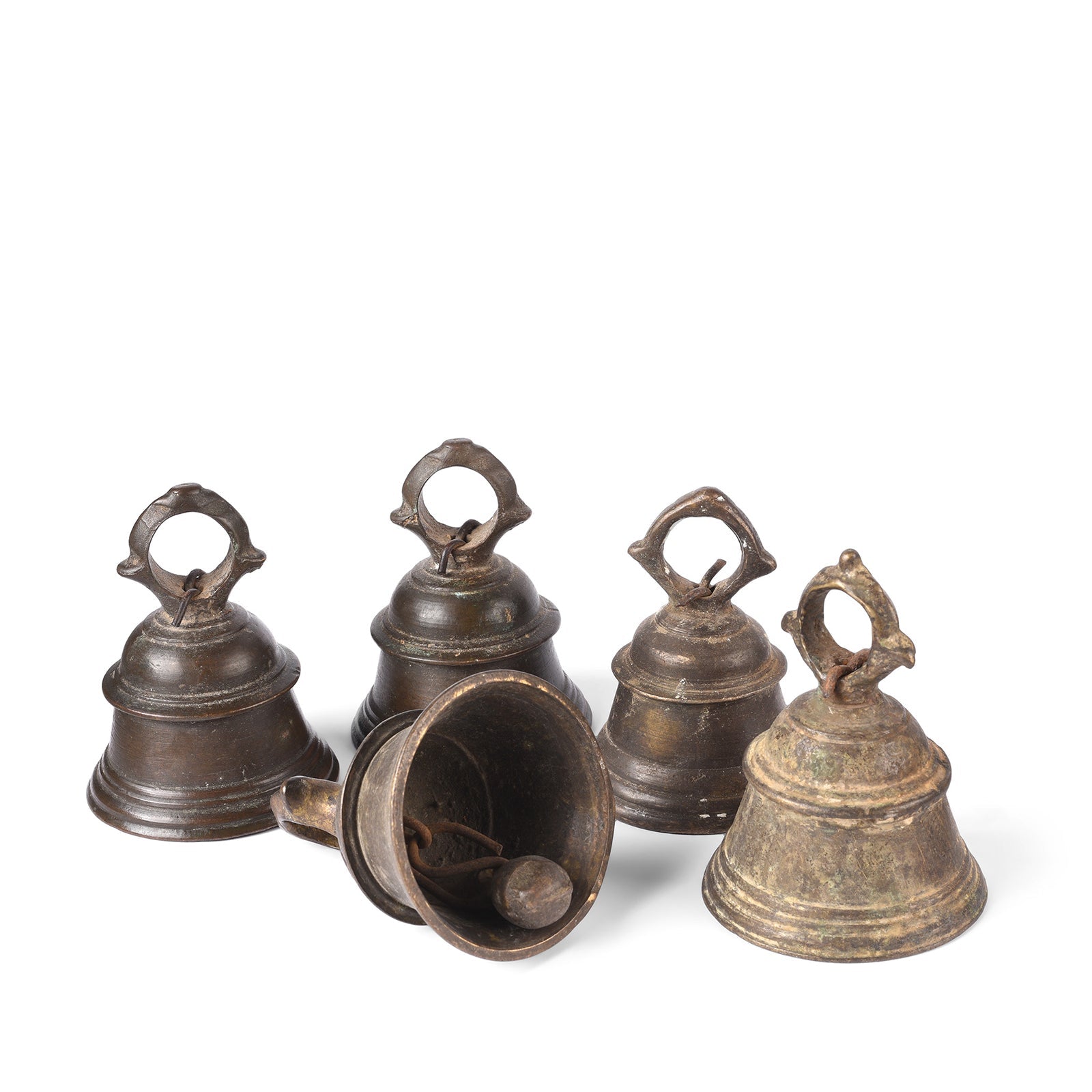 Old Brass Puja Bell - Early 20th Century
