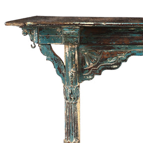 Indian Painted House Shrine From Kutch - 19th Century