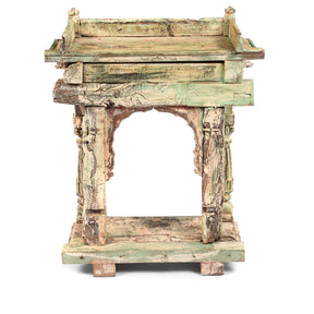 Indian Painted House Shrine From Kutch - 18th Century