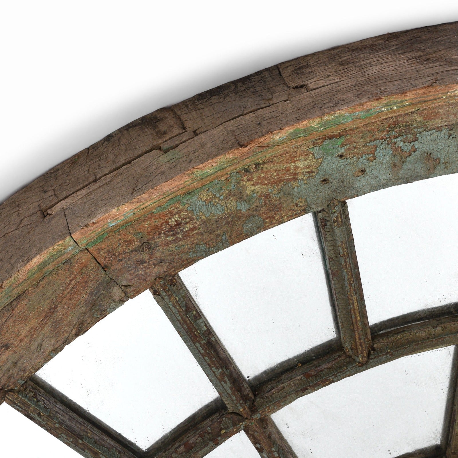 Indian Fanlight Mirror - 19th Century