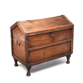 Indian Dowry Chest (Sandouk) From Gujarat - 19th Century