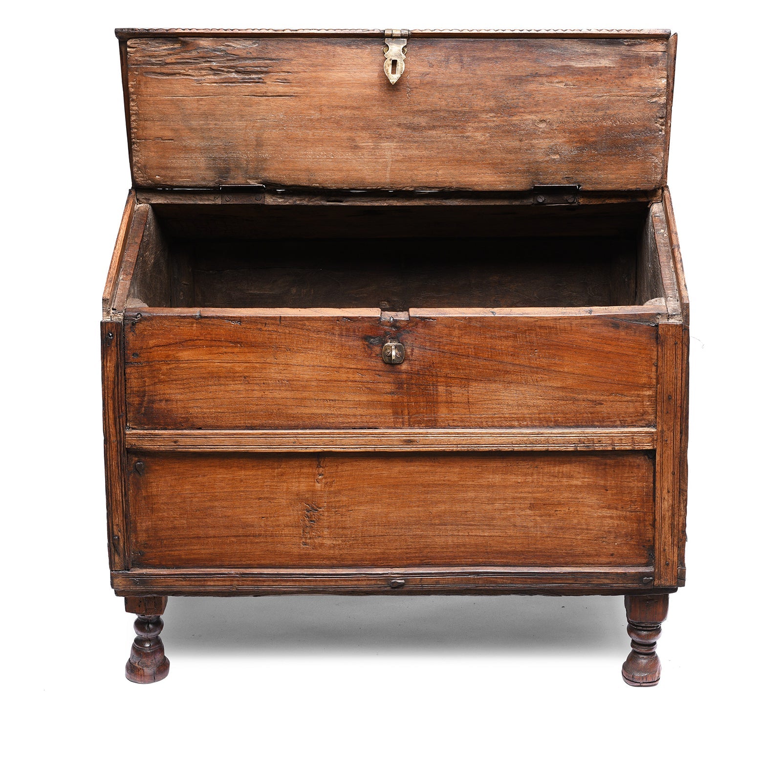 Indian Dowry Chest (Sandouk) From Gujarat - 19th Century