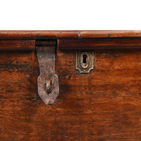 Brass Bound Jackfruit Chest From South India - 18th Century