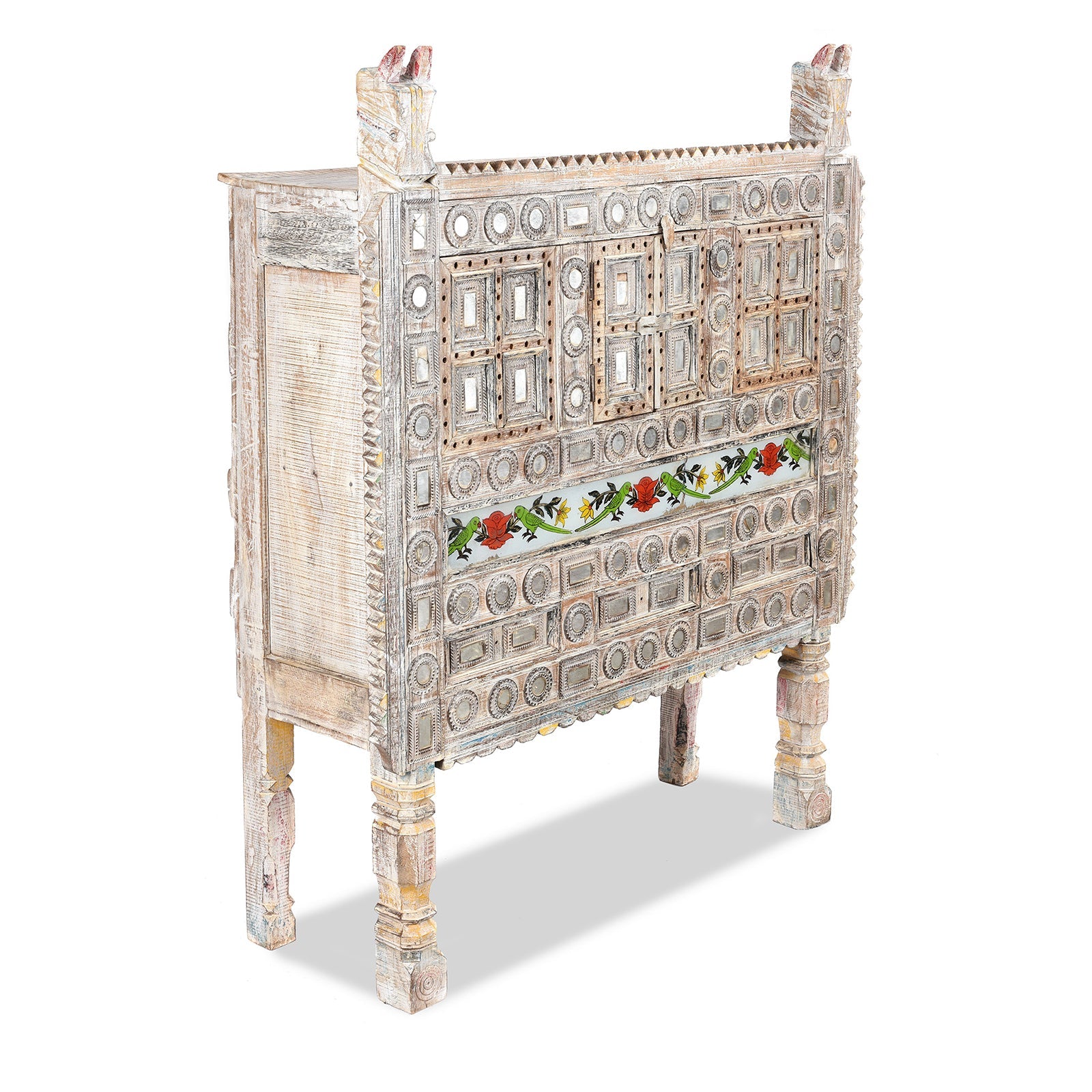 Indian 'Damchiya' Dowry Chest From Kutch - Ca 1920