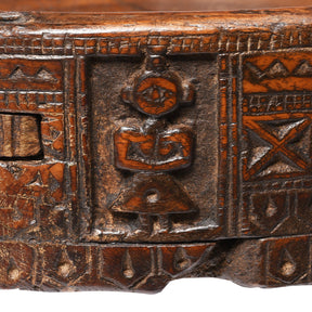Indian Chakki Coffee Table From Rajasthan - 19thC