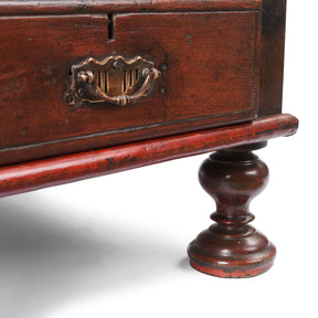 Bajot Low Teak Prayer Table From Gujarat - 19th Century