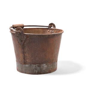 Vintage Galvanized Iron Bucket - Ca 1950