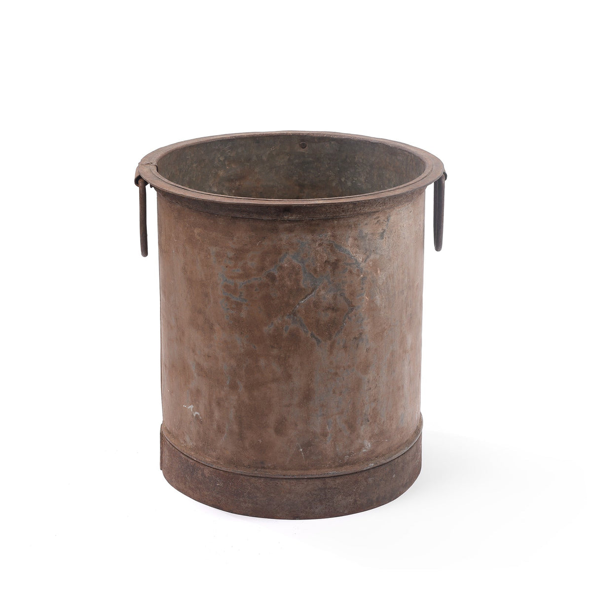 Vintage Galvanised Water Pot Planter