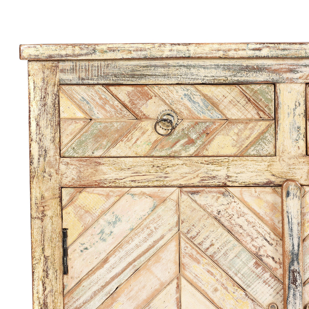 2 Door Indian Parquet Side Cabinet