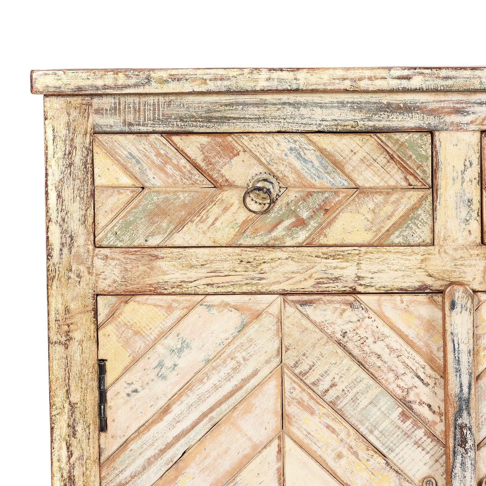 2 Door Indian Parquet Side Cabinet