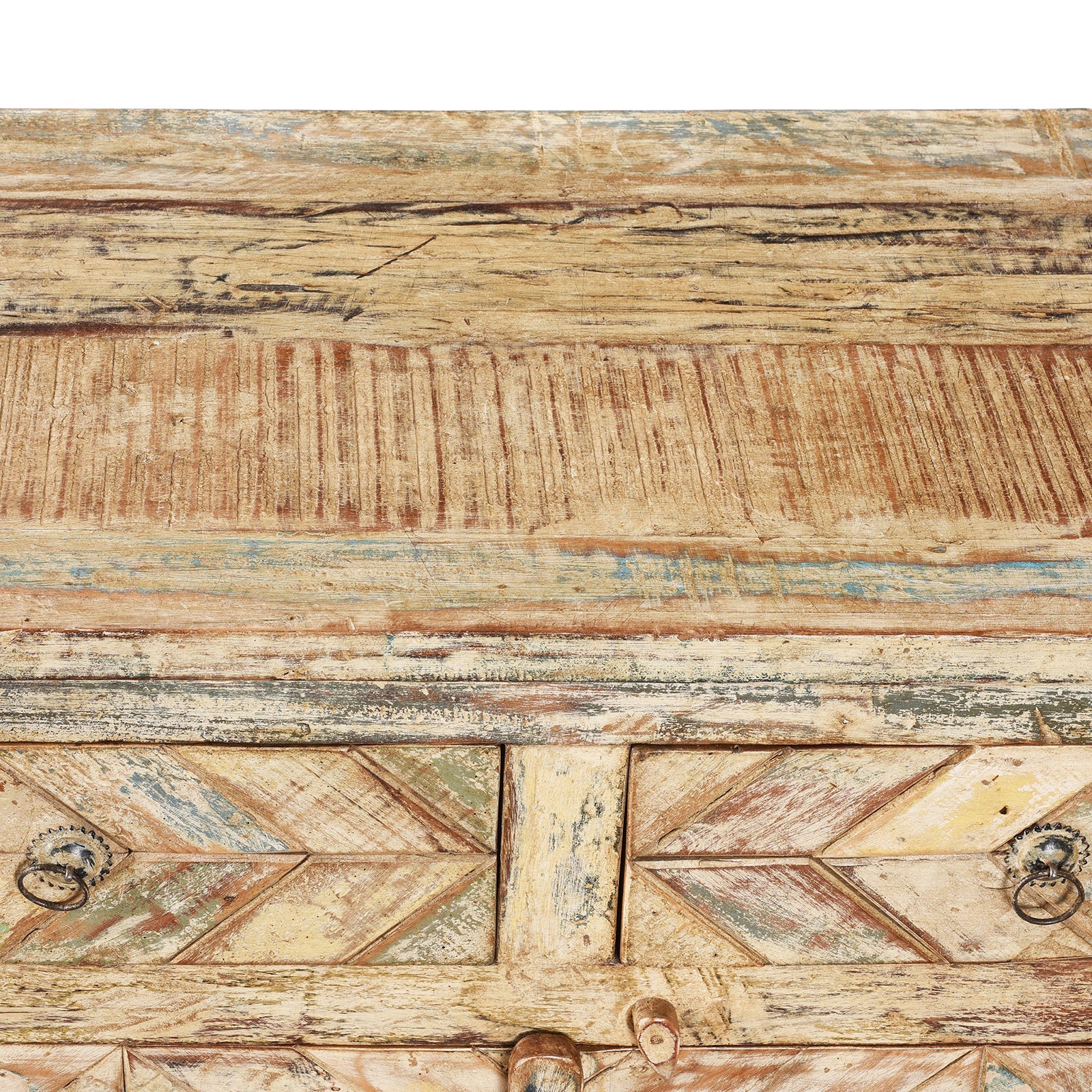 2 Door Indian Parquet Side Cabinet