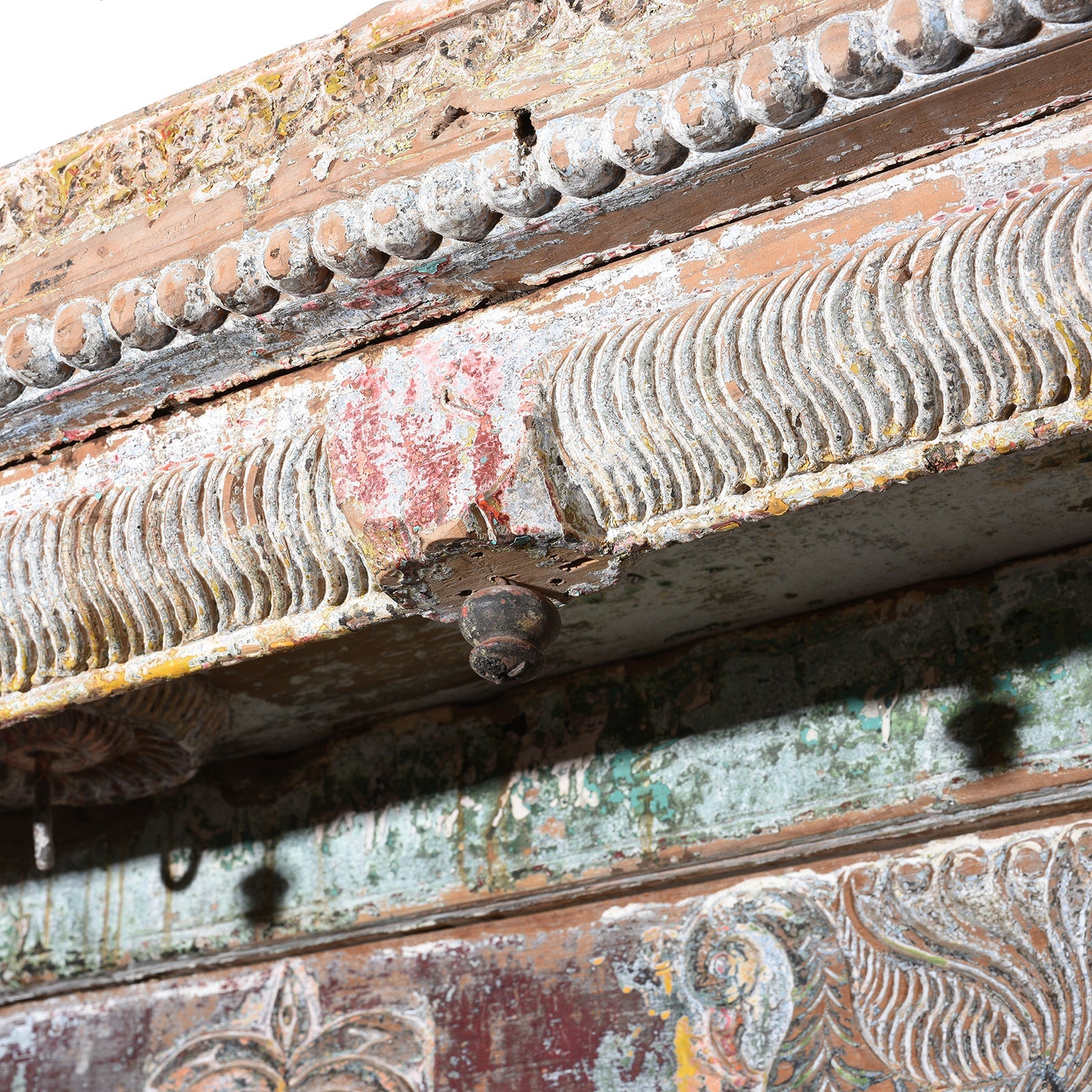 Carved & Painted Pavilion From Kutch - Early 19th Century