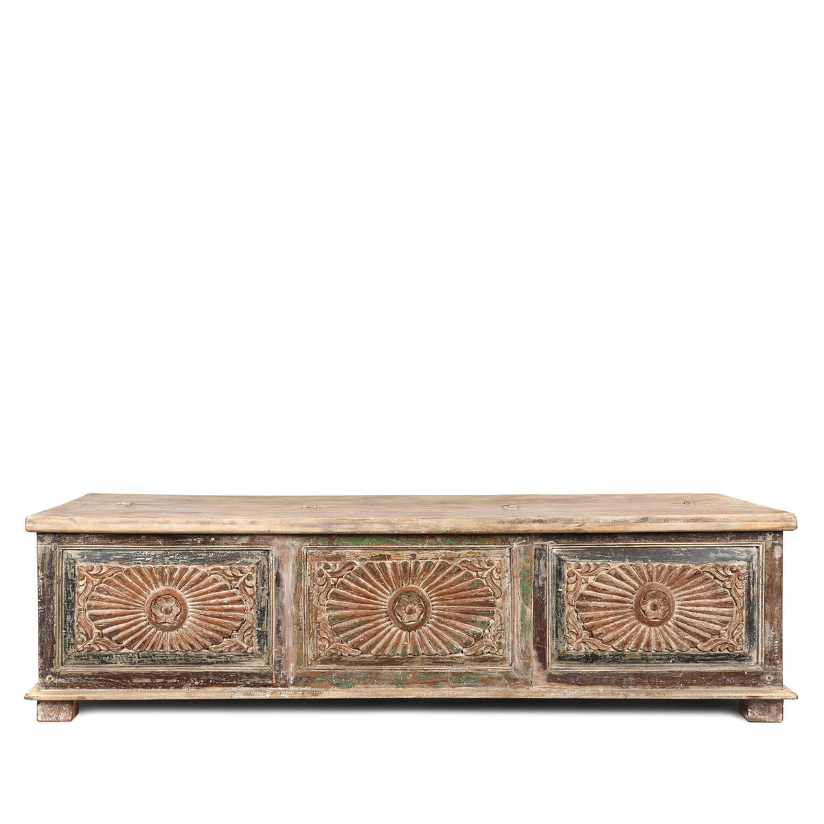 Blanket Chest Made from Reclaimed Teak
