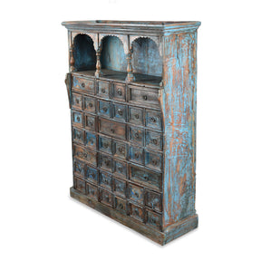 Teak Apothecary Chest From South India - 19th Century
