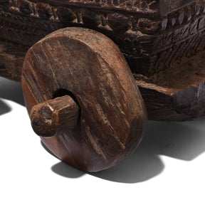 Nandi Tikka Box From Andhra Pradesh - Ca 1920's