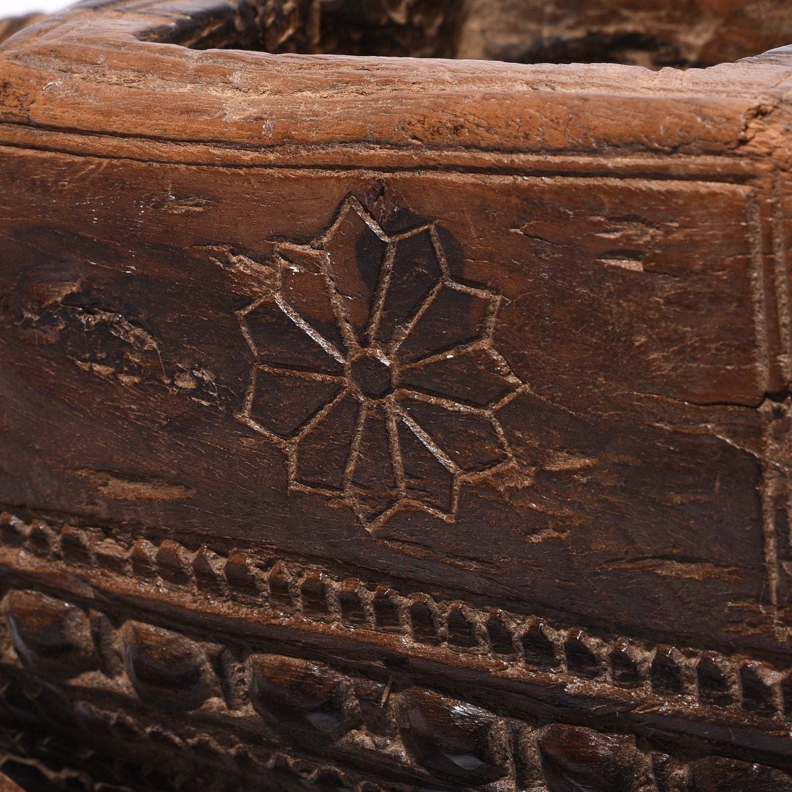 Nandi Tikka Box From Andhra Pradesh - Ca 1920's