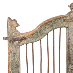 Teak Indian Dog Gate From Gujarat - 19thC