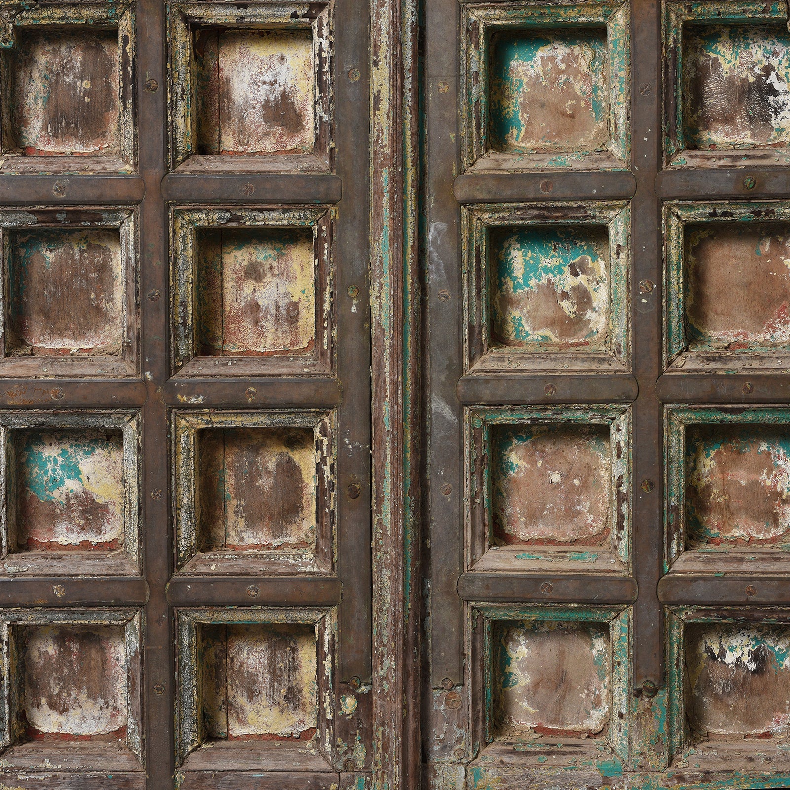 Peacock Window Shutter From Udaipur - 18thC