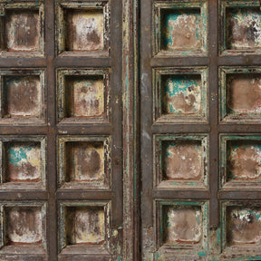 Peacock Window Shutter From Udaipur - 18thC