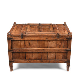 Indian Stick Box Chest From Jaisalmer - Ca 1920