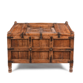 Indian Stick Box Chest From Jaisalmer - Ca 1920