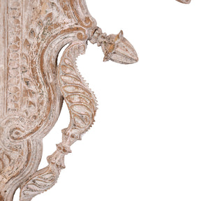Carved Teak Triple Arch From Maharashtra - 19thC