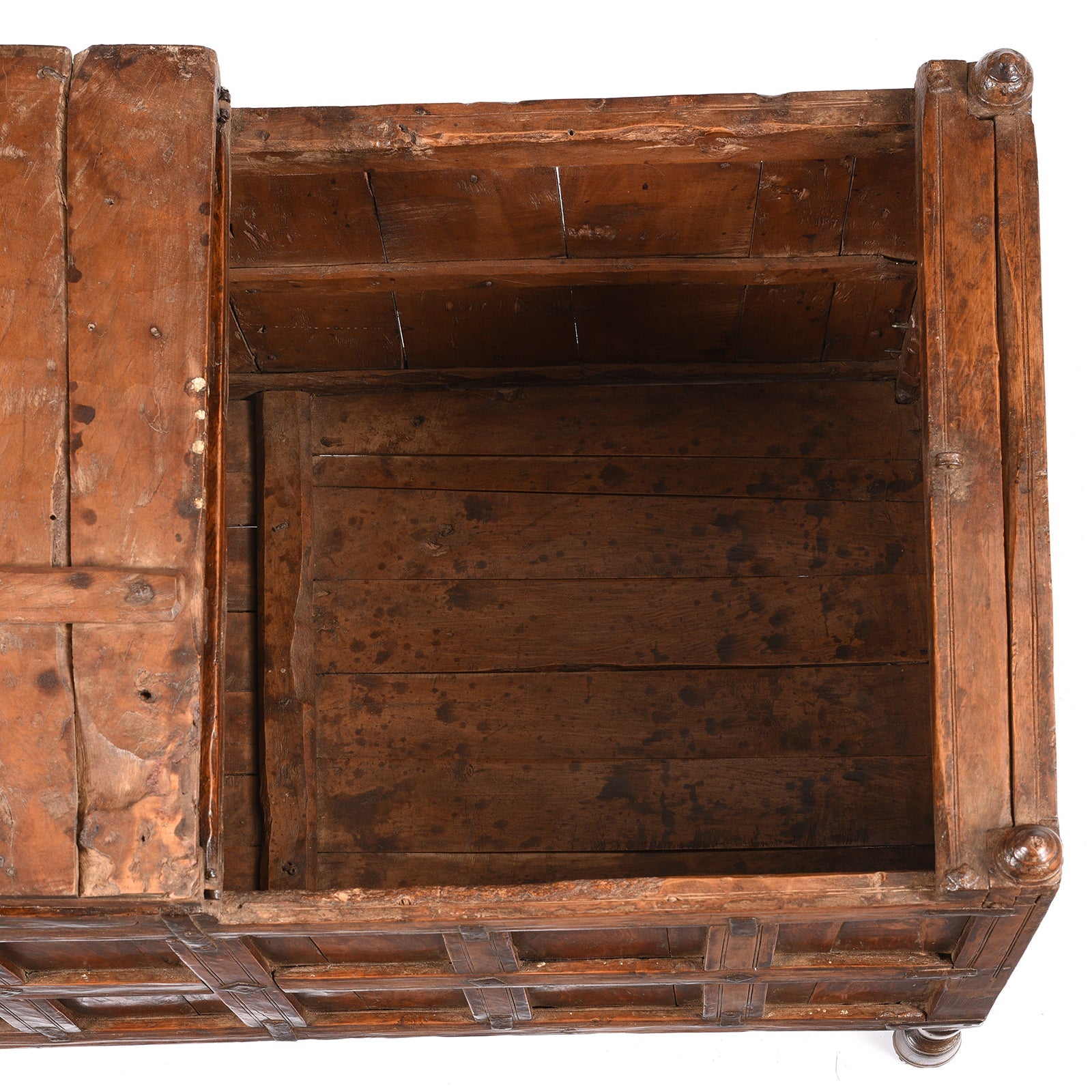 Indian Stick Box Storage Chest From Jaisalmer - 19thC