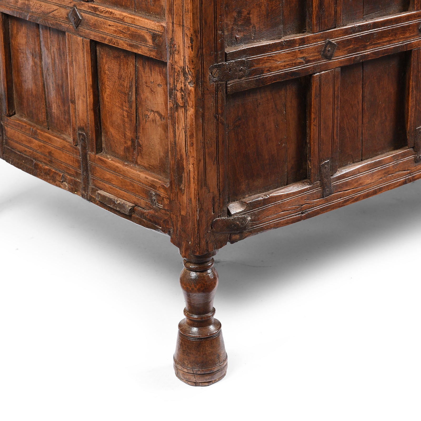 Indian Stick Box Storage Chest From Jaisalmer - 19thC