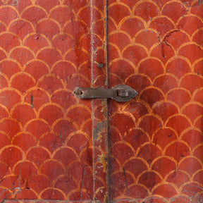 Painted Window Shutter From Nagaur - 19thC