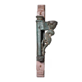 Parrot Lamp Bracket From Gujarat - 19th Century