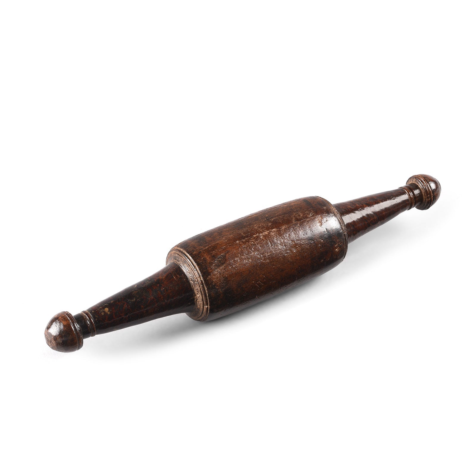 Old Indian Rolling Pin From Rajasthan - Ca 1920