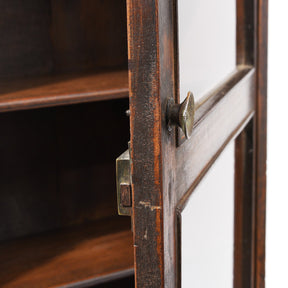 Glazed Teak Wall Cabinet From Gujarat - Ca 1930
