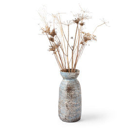 Vintage Indian Neem Wood Pot From Kullu