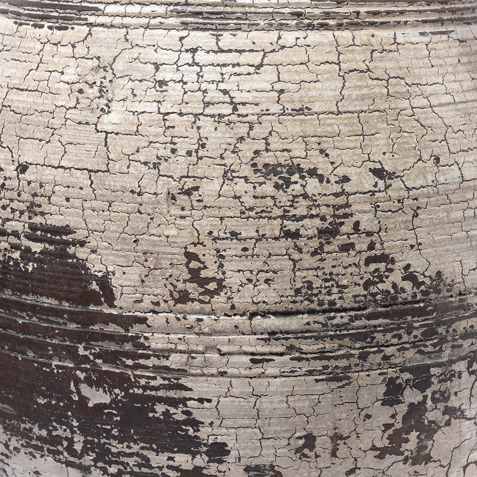 Vintage Painted Pot From Kullu - 1950's