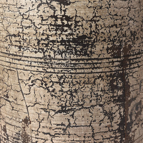 Vintage Painted Pot From Kullu - 1950's