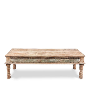 Indian Takhat Coffee Table Made From Reclaimed Teak