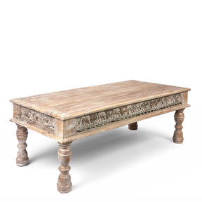 Indian Takhat Coffee Table Made From Reclaimed Teak