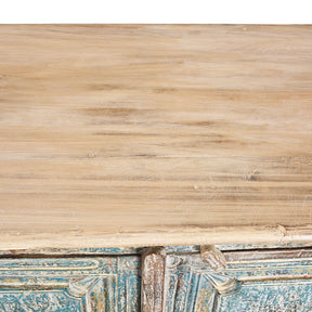 2 Door Indian Cabinet Made From Reclaimed Teak