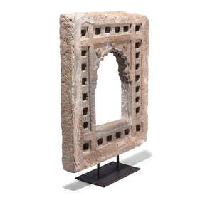 Stone Window Panel From Dungarpur - 18th Century